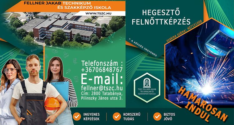INGYENES* Hegesztő felnőttképzés indul 