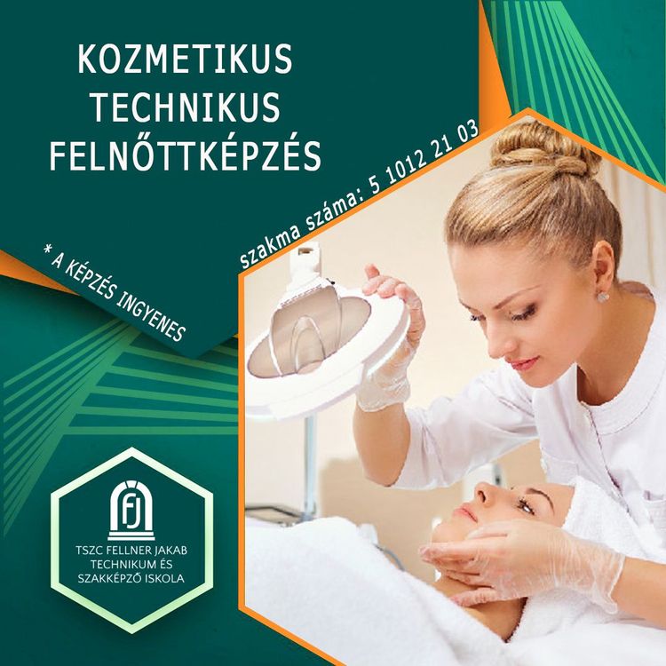  KOZMETIKUS TECHNIKUS felnőttképzés indul