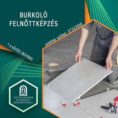 Burkoló felnőttképzés indul