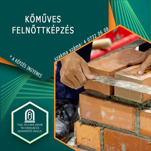 Kőműves felnőttképzés indul